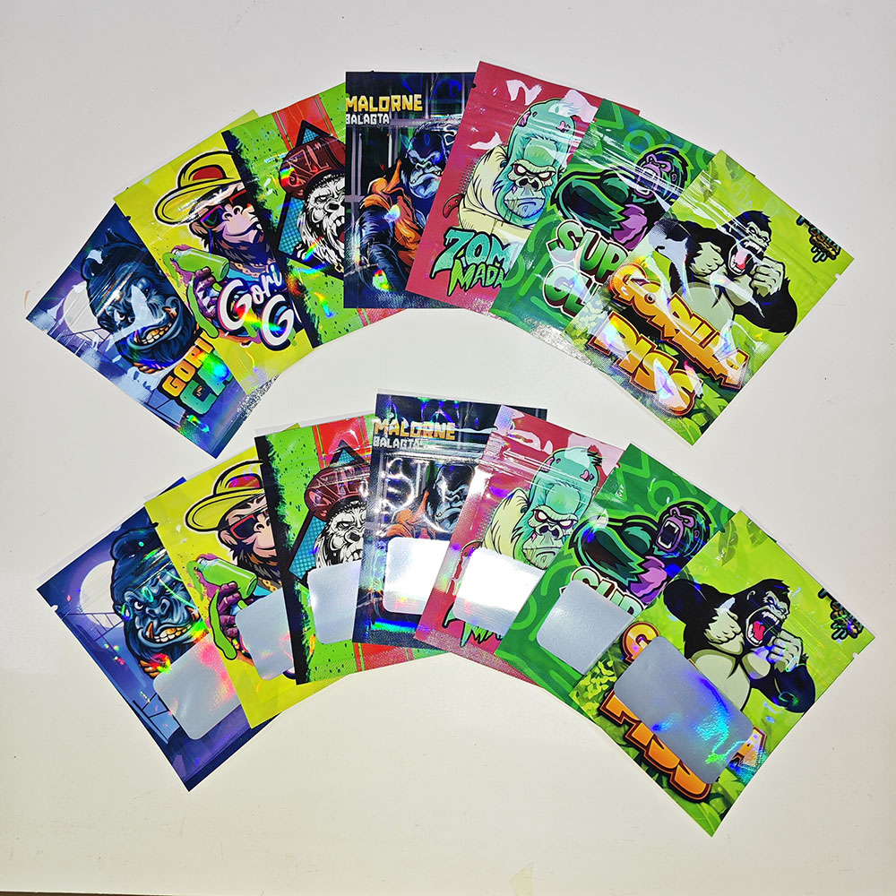 Ziploc Food Storage - 100 stuks 2.75x3.93in Cartoon Patroon 1g