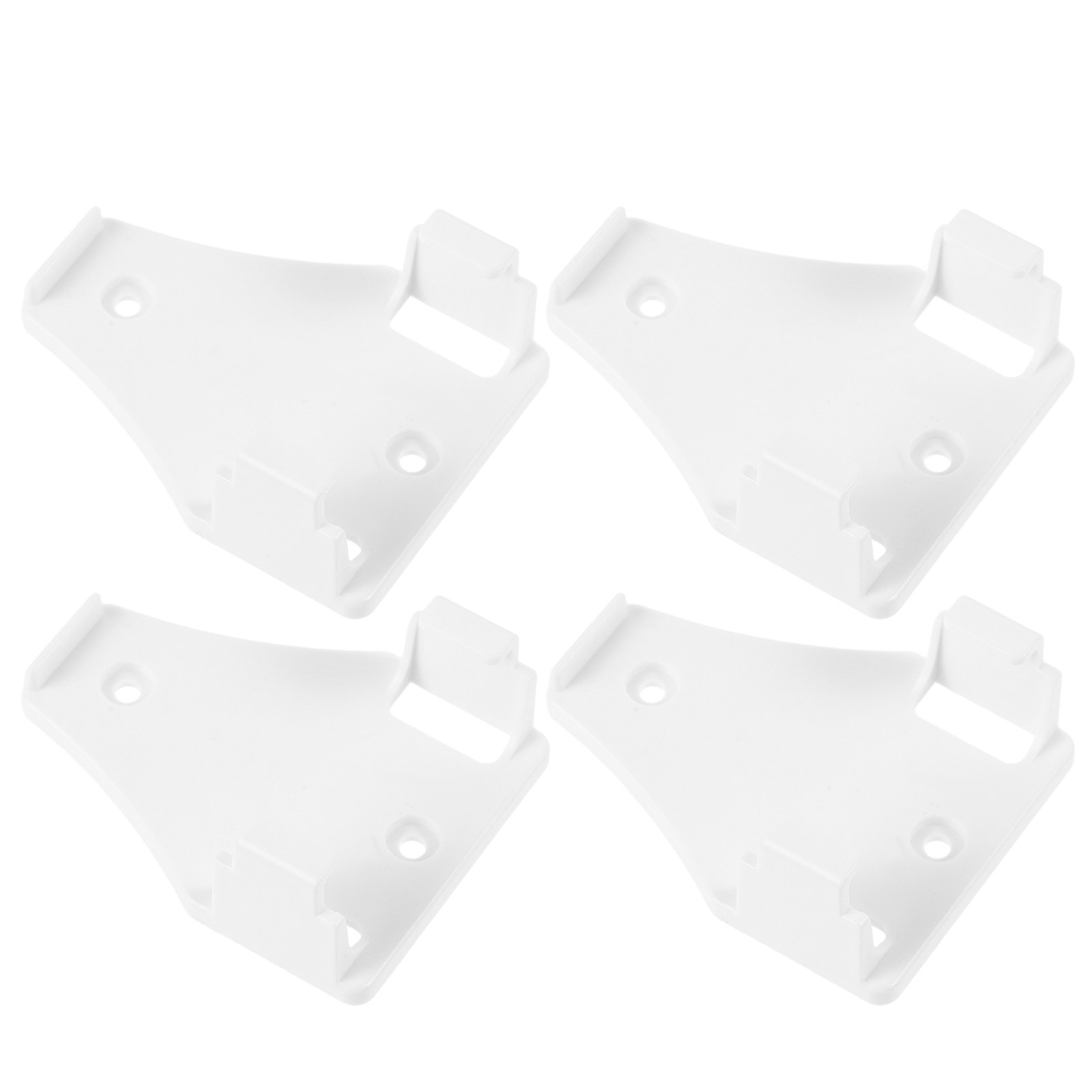 Food Storage Boxes - 4-delige afstandsbedieningshouder voor ventilator, wandmontage, plastic