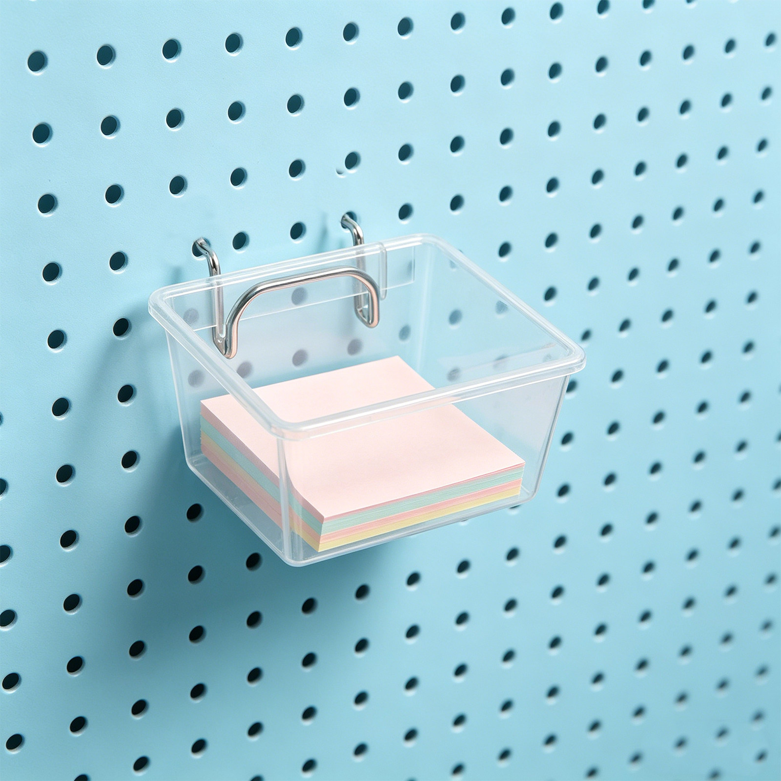 Food Storage Bins - 20-delige Pegboard Opbergbakken Transparante Organizer Kit