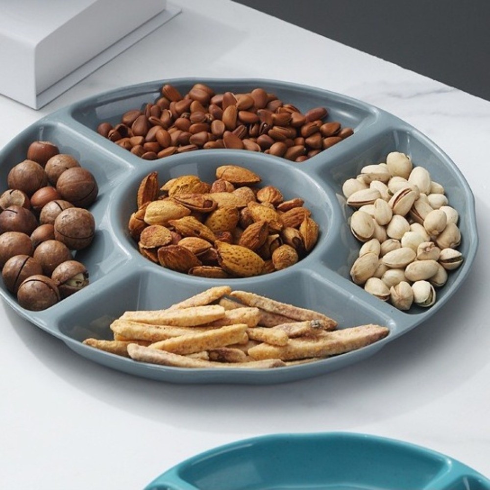 Food Storage Dividers - Draagbare plastic voedselopbergbak herbruikbaar bloeivormig verdeeld