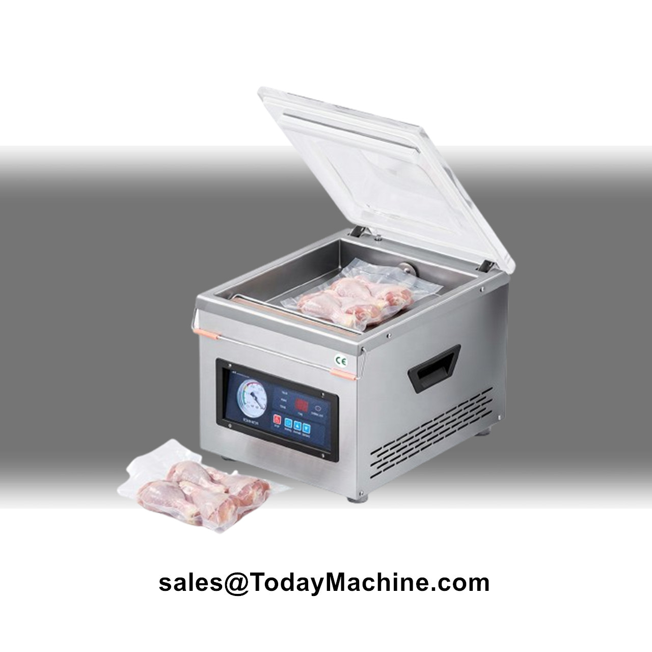 Vacuum Sealer Bag - Eénkamer-vacuümsealer voor plastic zakken, geschikt voor