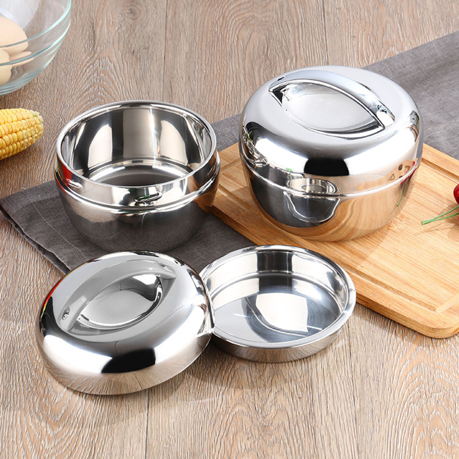 Food Storage Hot - Roestvrijstalen geïsoleerde thermosfles voor warm voedsel,