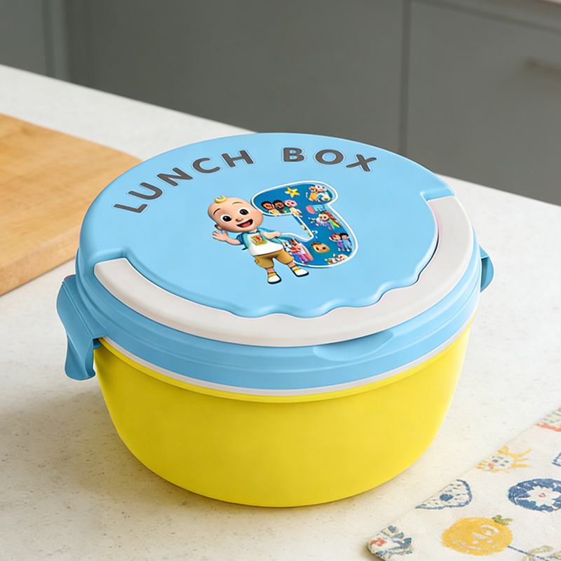 Food Storage Boxes - Cocomelon Lunchboxen Draagbare Bento Maaltijdkoffer Jongens