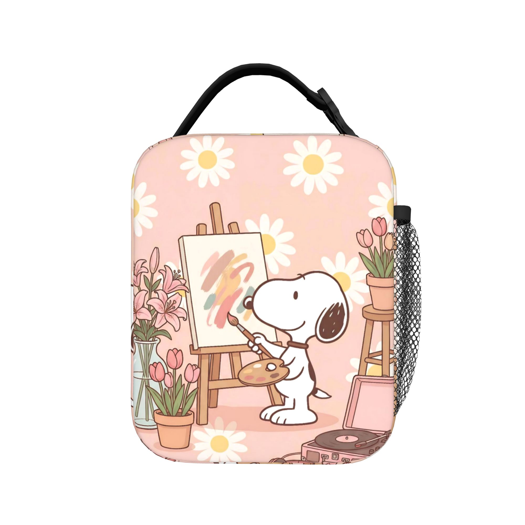 Food Storage Hot - Tekening Leuke S-Snoopys Geïsoleerde Lunchtas Draagbare