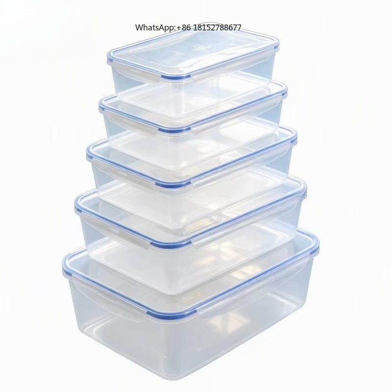 Food Storage Containers Plastic Box - Vorm voor op maat gemaakte voedselopslagcontainers,