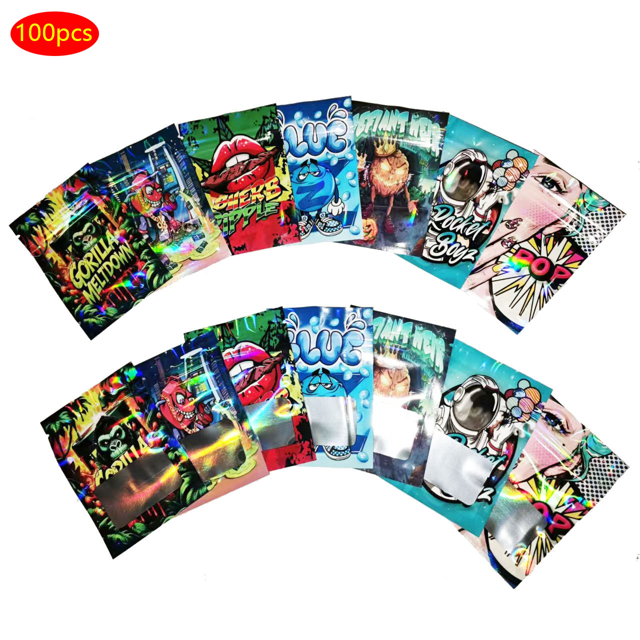 100 stuks 2.75x3.93in Cartoon  - Ziploc Food Storage recensie en prijs