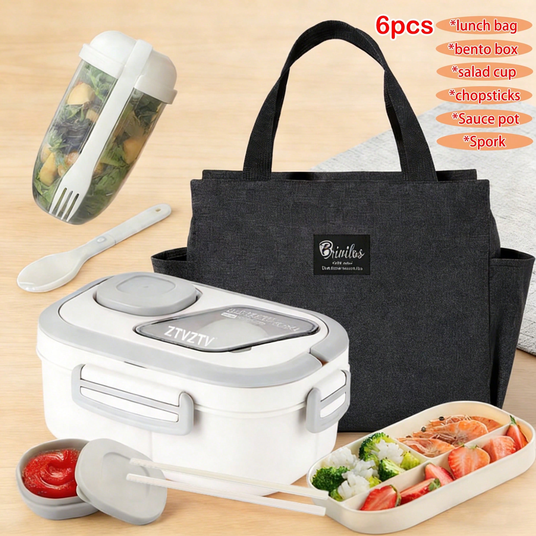 ZTVZTV Lunchbox/Lekvrije Lunch - Food Storage Kitchen Container Set recensie en prijs