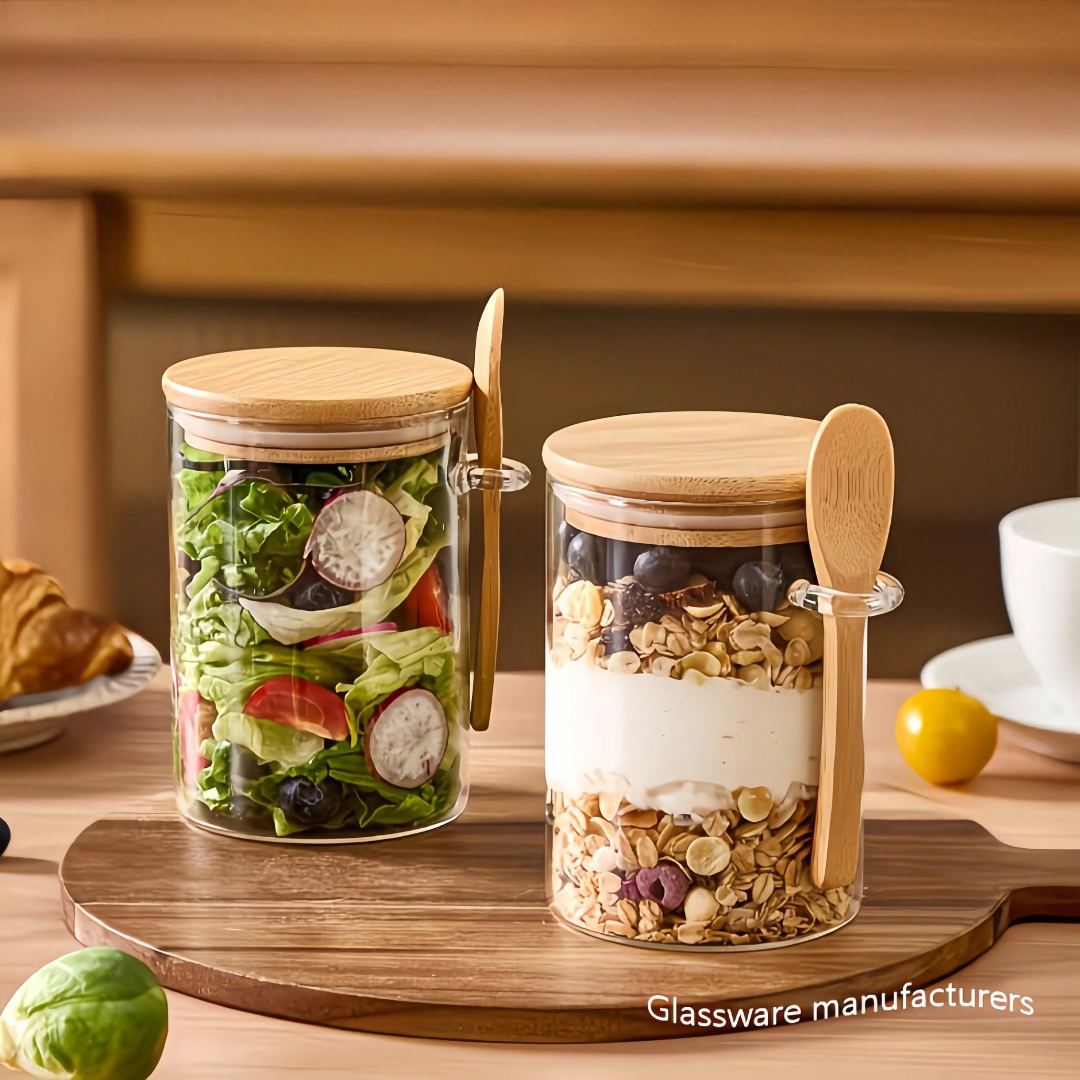 4-delige opbergset (inclusief  - Food Storage Set Glass recensie en prijs