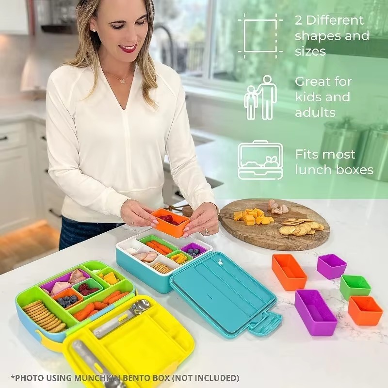 Siliconen Voedseldoos Verdeler - Food Storage Dividers recensie en prijs