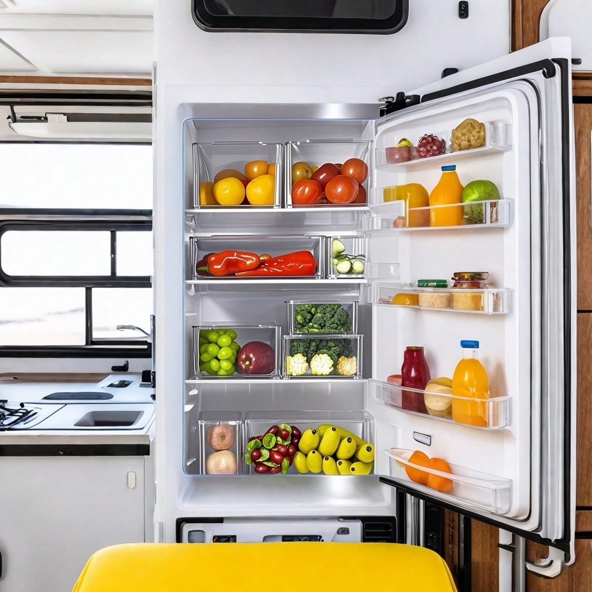 7/14-delige stapelbare koelkas - Food Storage Bins recensie en prijs