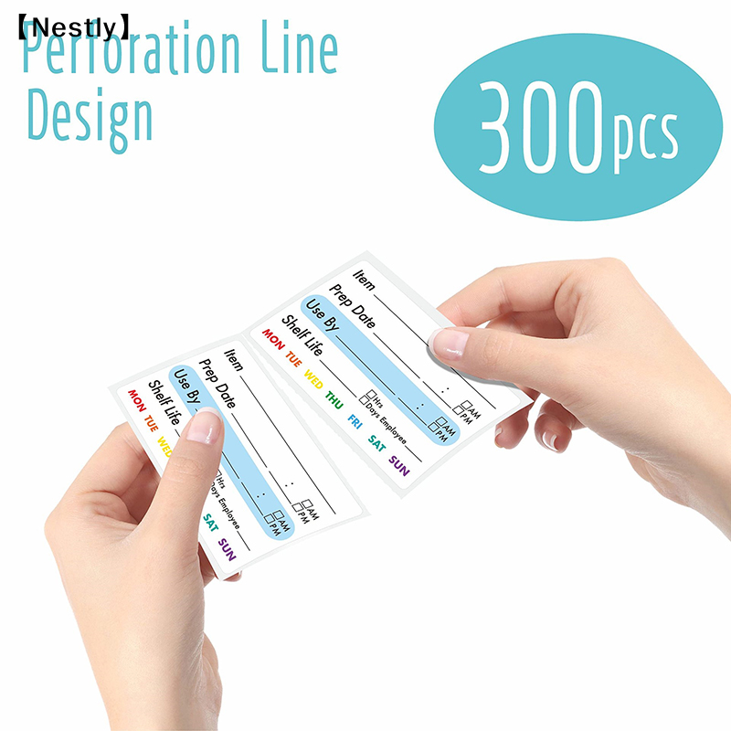 300 Stuks/Roll Keuken Datum Vo - Food Storage Expiration Dates recensie en prijs