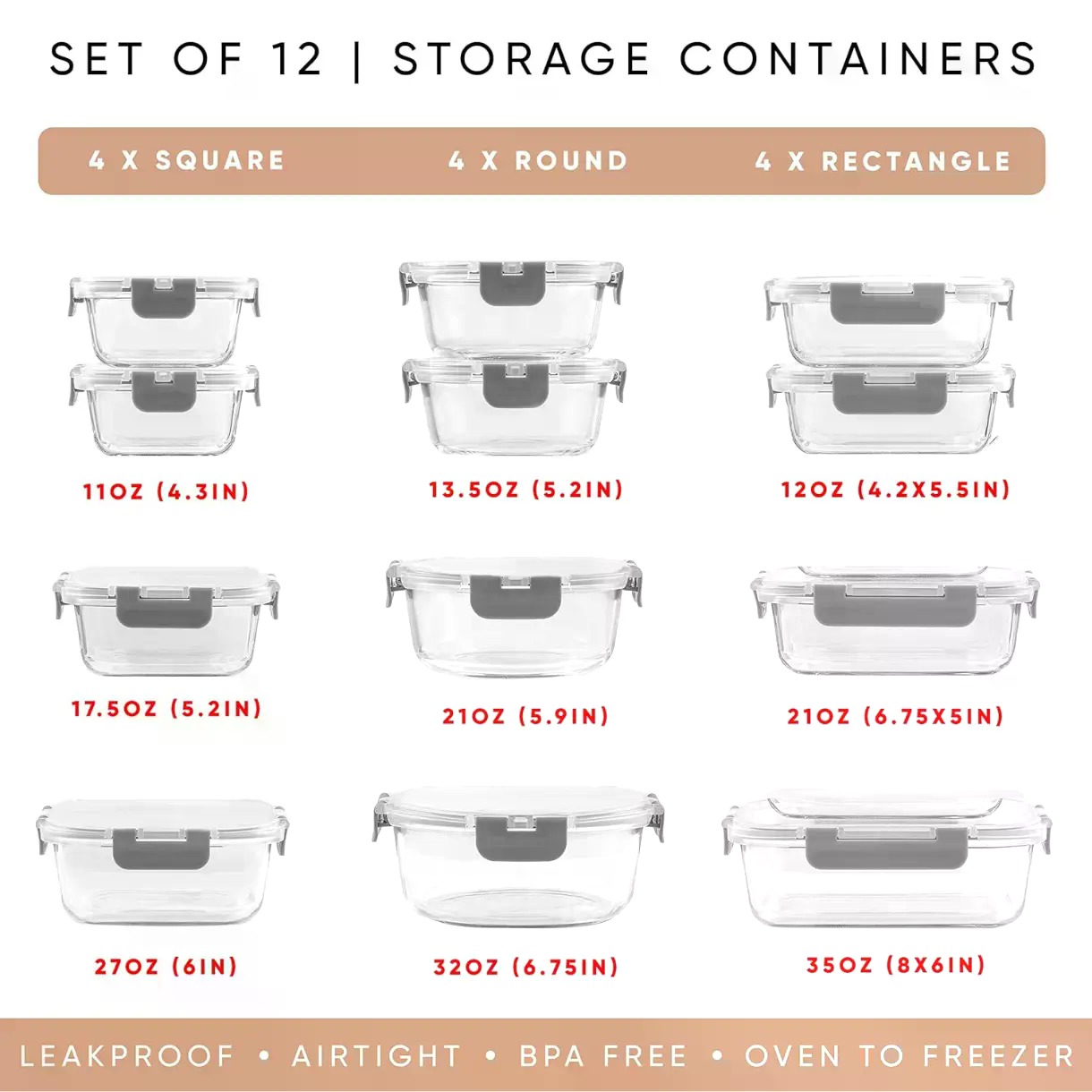 24-delige opbergcontainers van - Food Storage Containers Tupperware recensie en prijs
