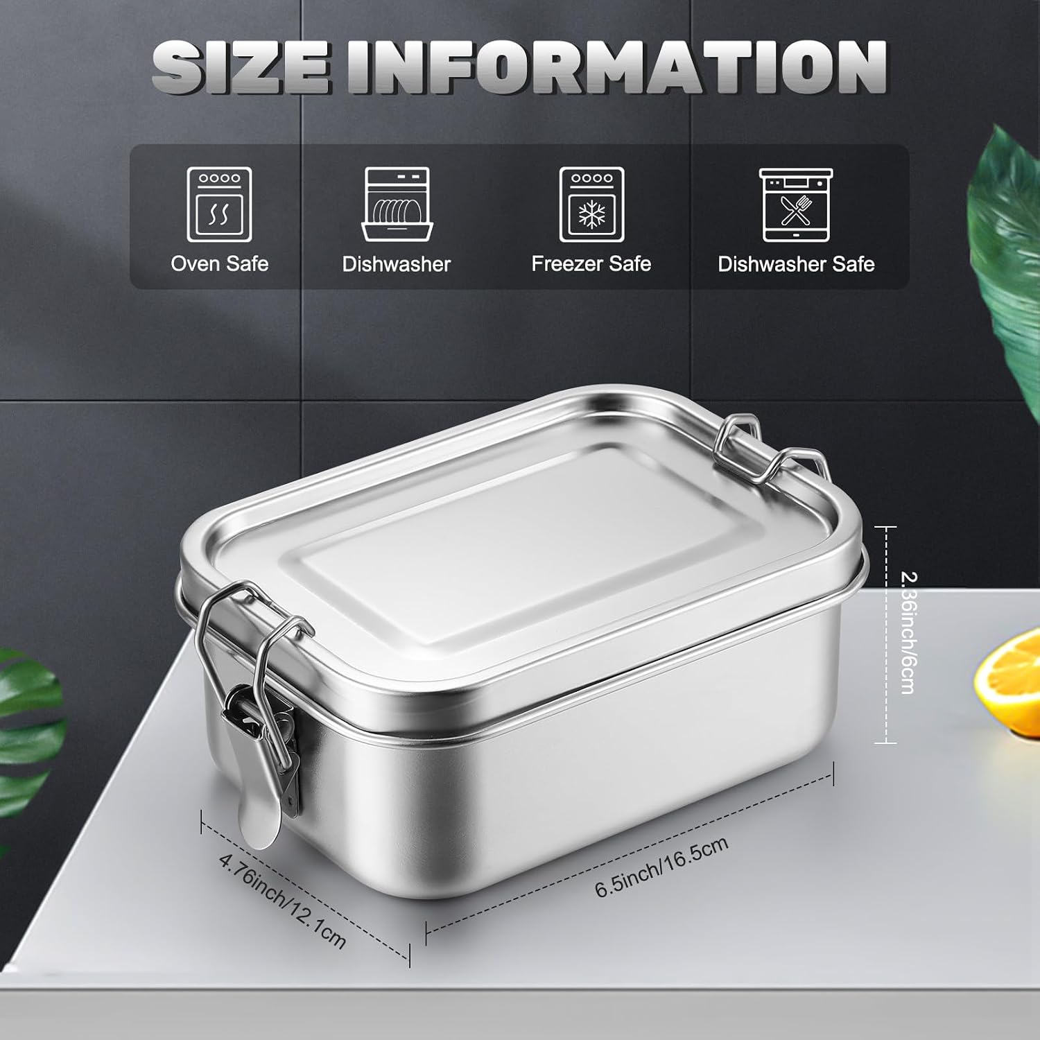 Roestvrijstalen voedselbewaarc - Food Storage Hot recensie en prijs