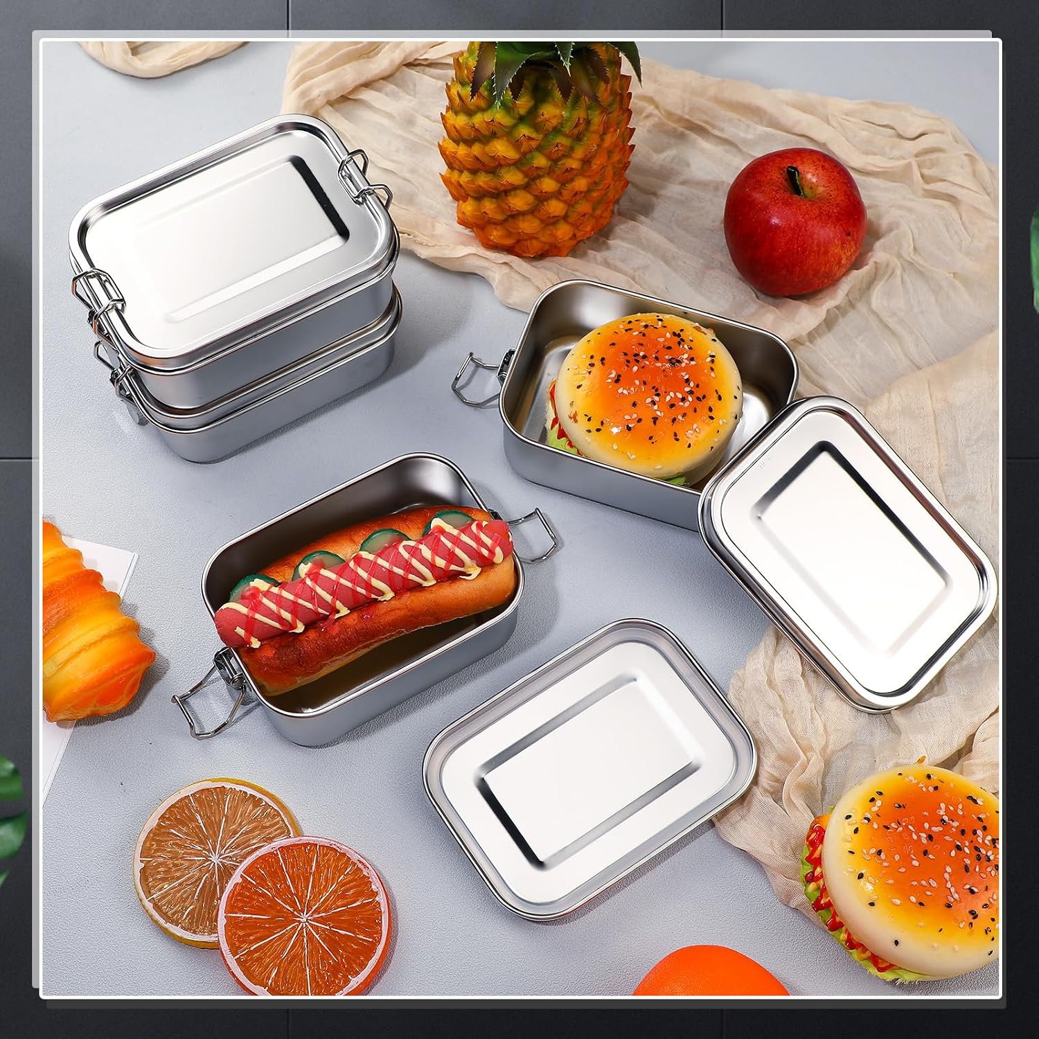 Roestvrijstalen voedselbewaarc - Food Storage Hot recensie en prijs
