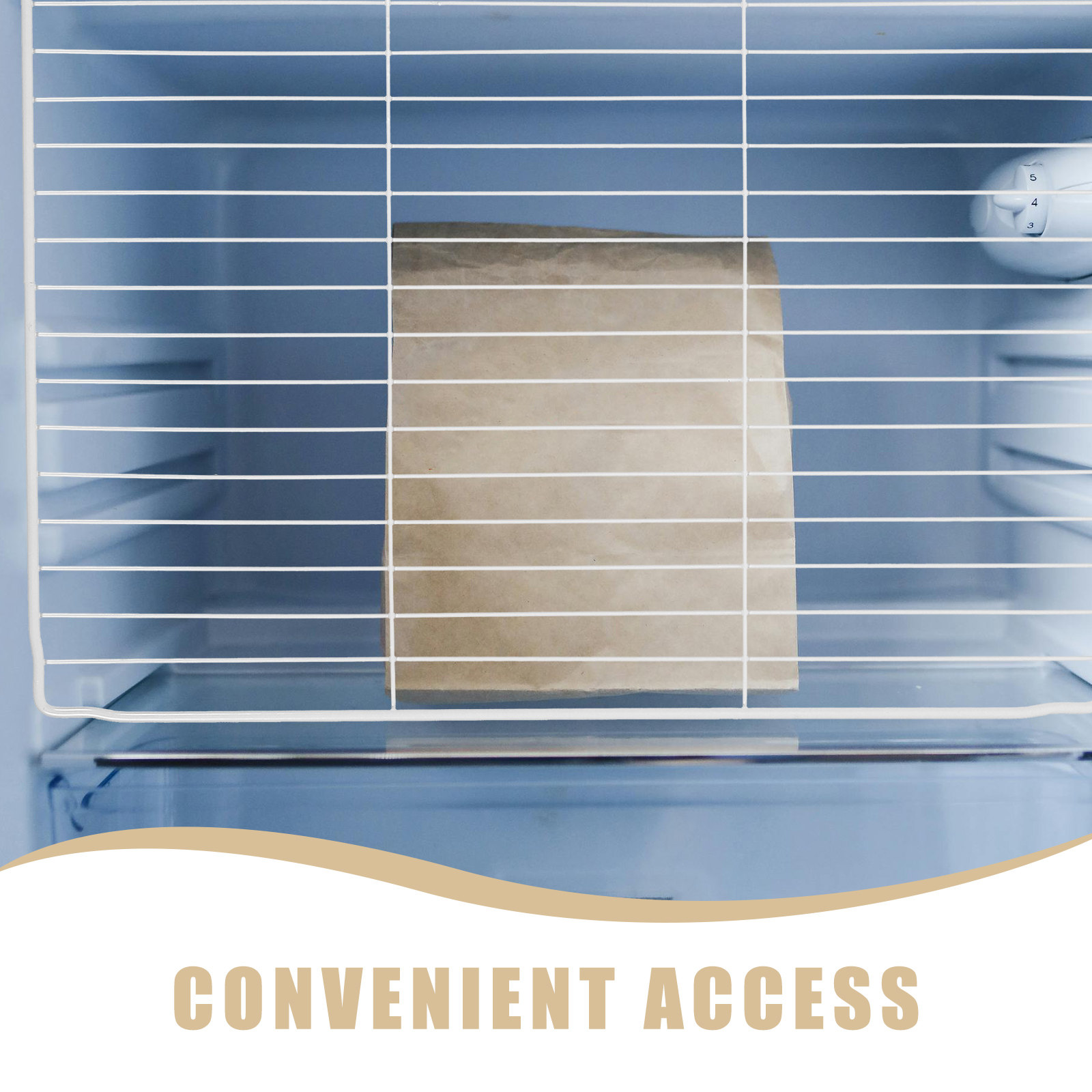Kistvriezer-organizer, metalen - Food Storage Dividers recensie en prijs