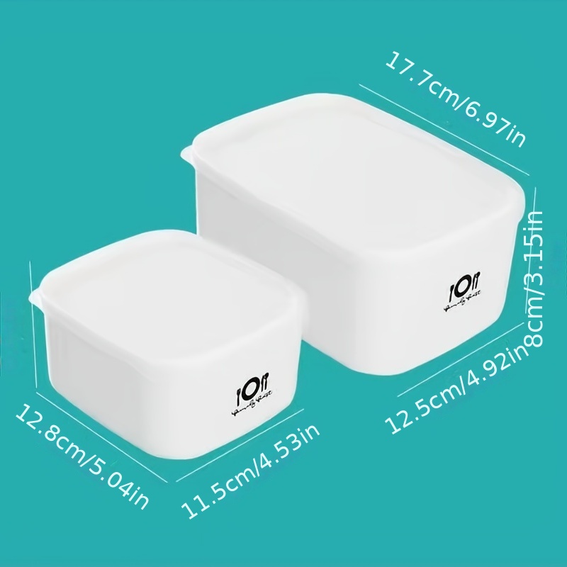Voedselveilige rechthoekige pl - Food Storage Containers Plastic Box recensie en prijs
