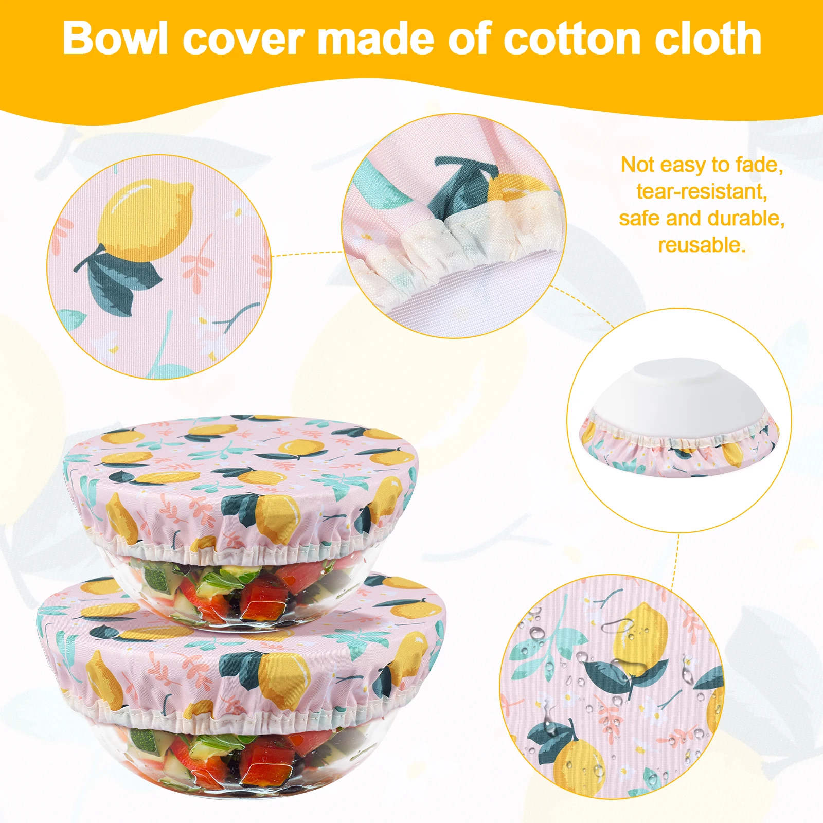 3 Stuks Kom Covers Set Elastis - Food Storage Kitchen Container Set recensie en prijs