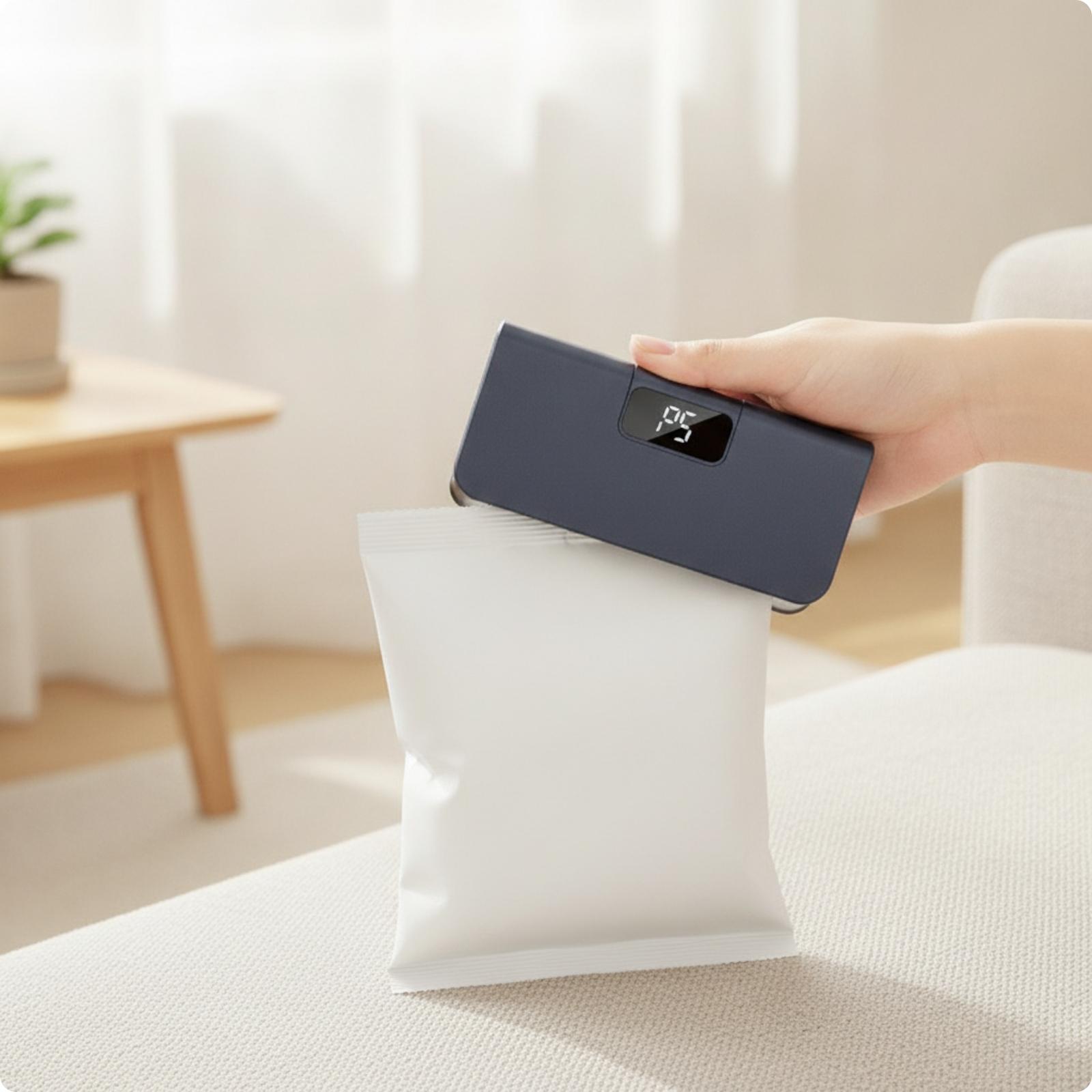 Zakkensealer met digitaal disp - Food Storage Method recensie en prijs