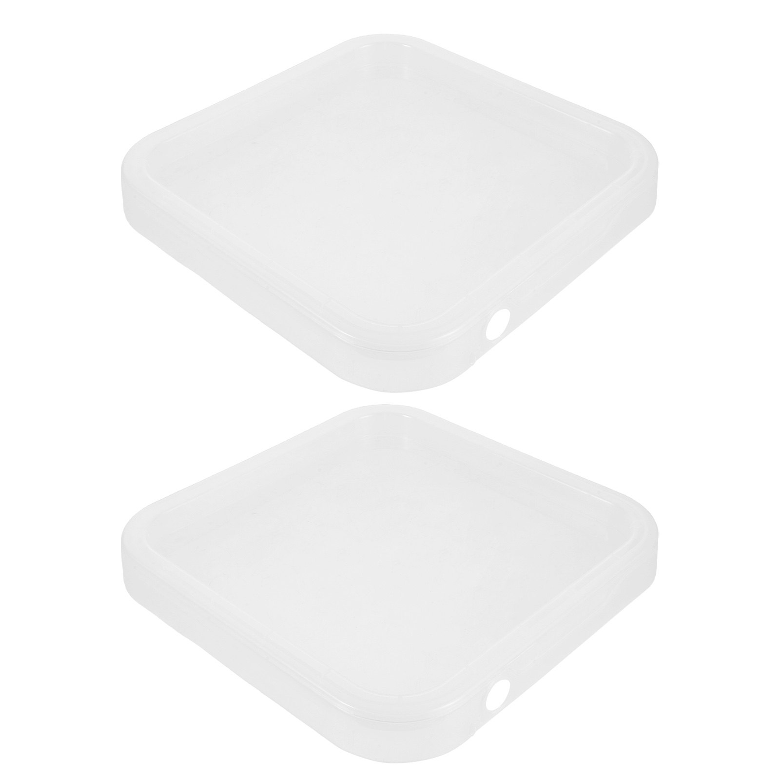 2 stuks vierkante plastic emme - Food Storage Containers With Lids recensie en prijs