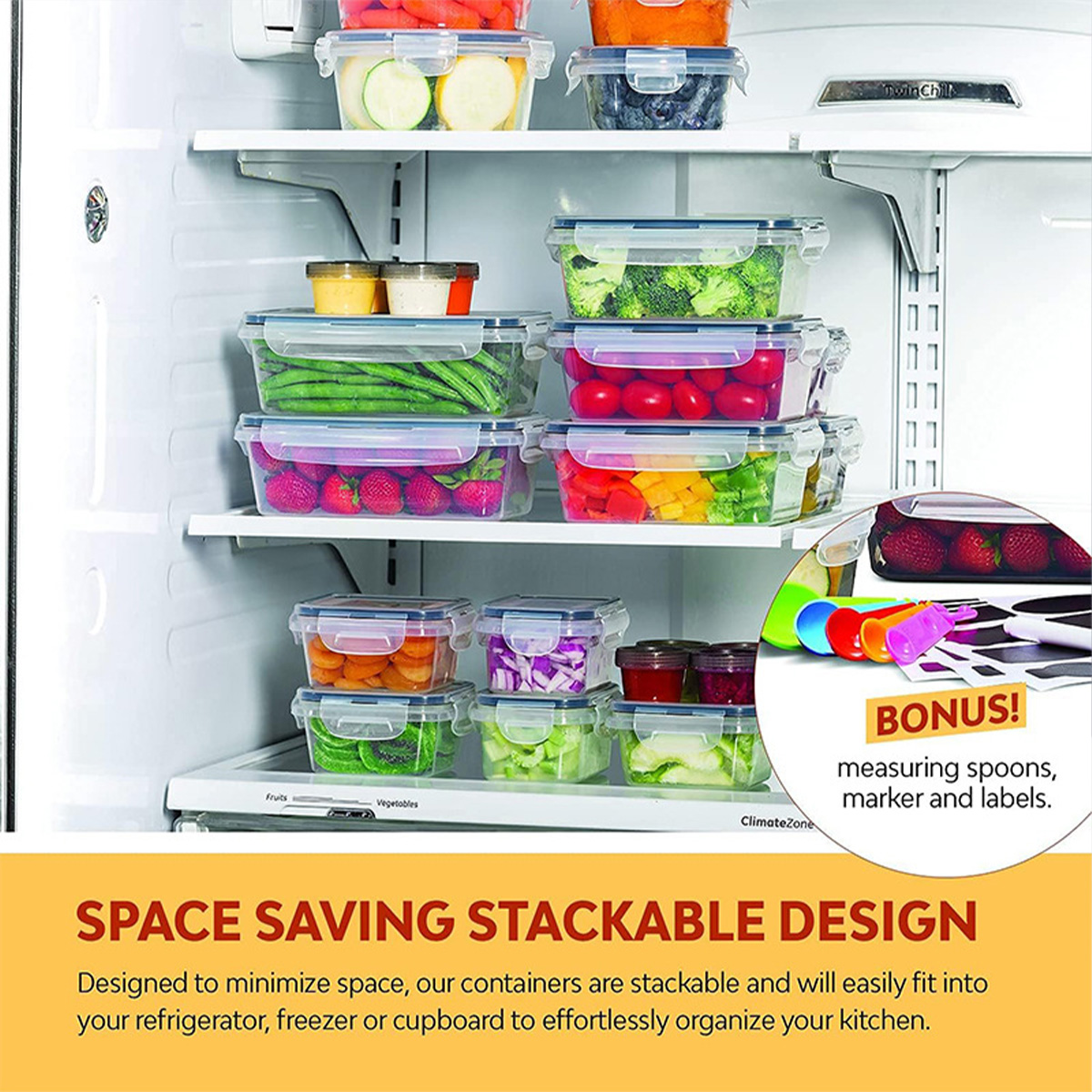 24 stks/set Voedsel Opbergdoos - Food Storage Kitchen Container Set recensie en prijs