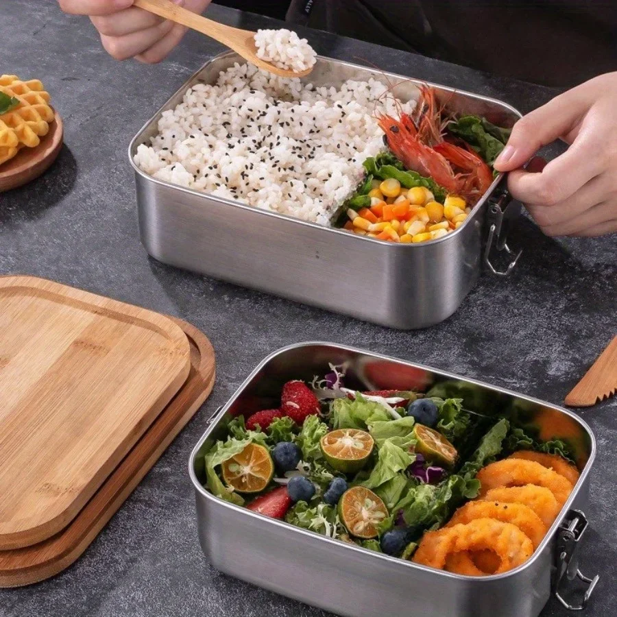 Nieuwe 304 roestvrijstalen lun - Food Storage Bins recensie en prijs