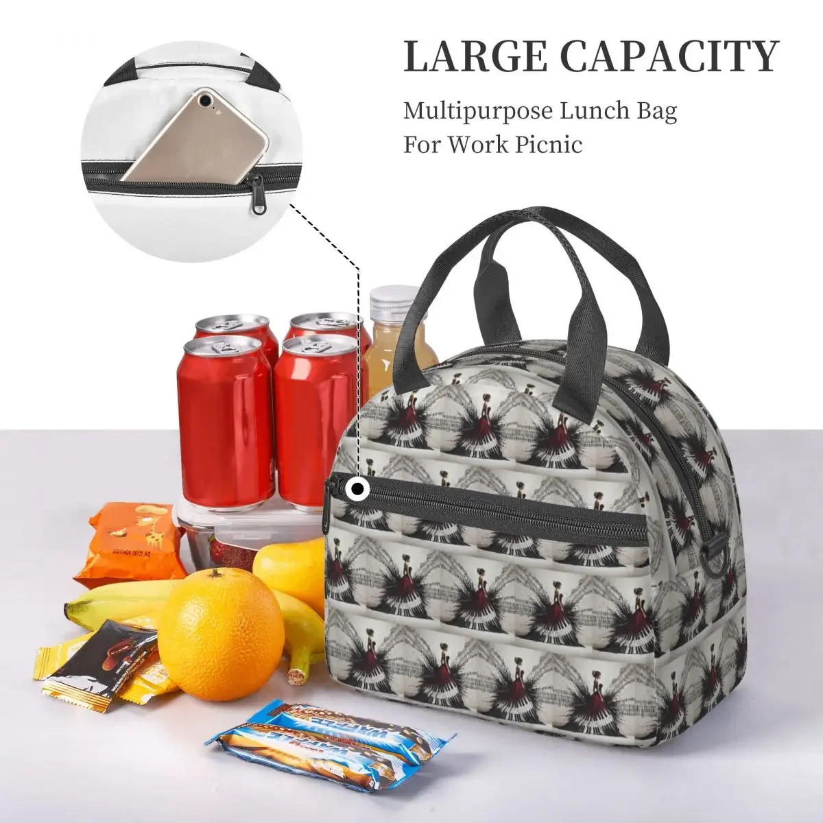 Mooie Lady Piano Muzieknoten,  - Food Storage Notes recensie en prijs