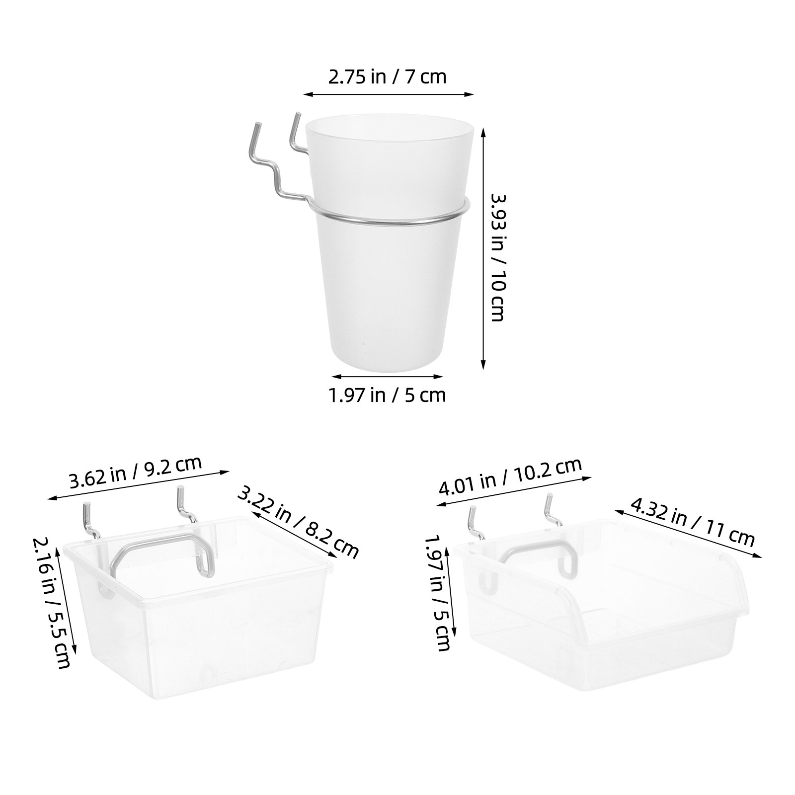 20-delige Pegboard Opbergbakke - Food Storage Bins recensie en prijs