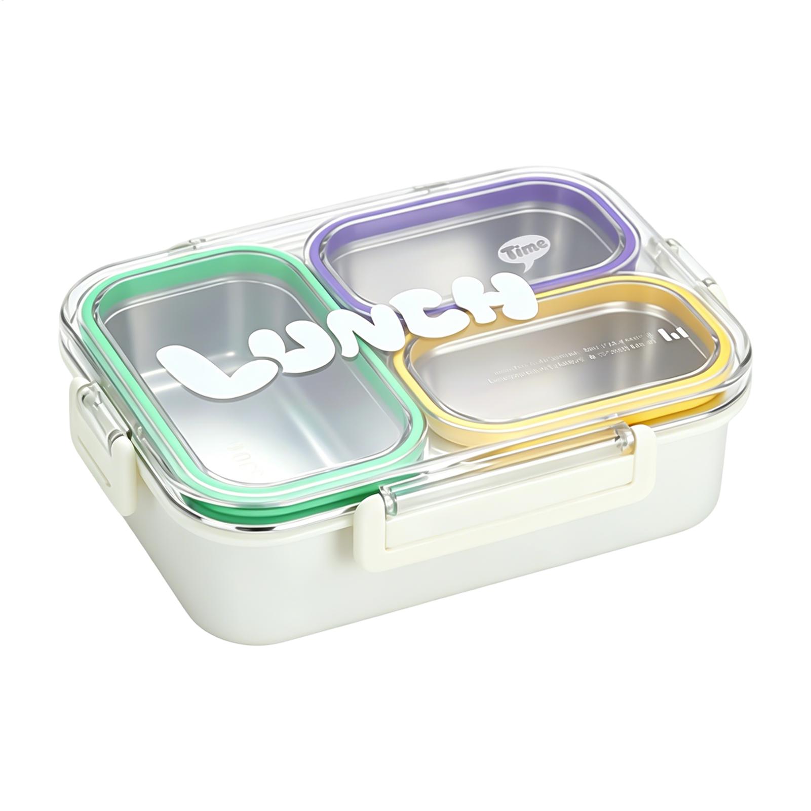 Roestvrijstalen lunchbox, verd - Food Storage Dividers recensie en prijs