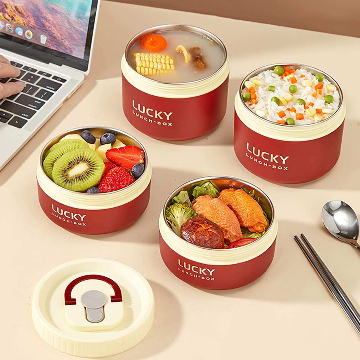 304 Roestvrij Staal Thermische - Food Storage Hot recensie en prijs