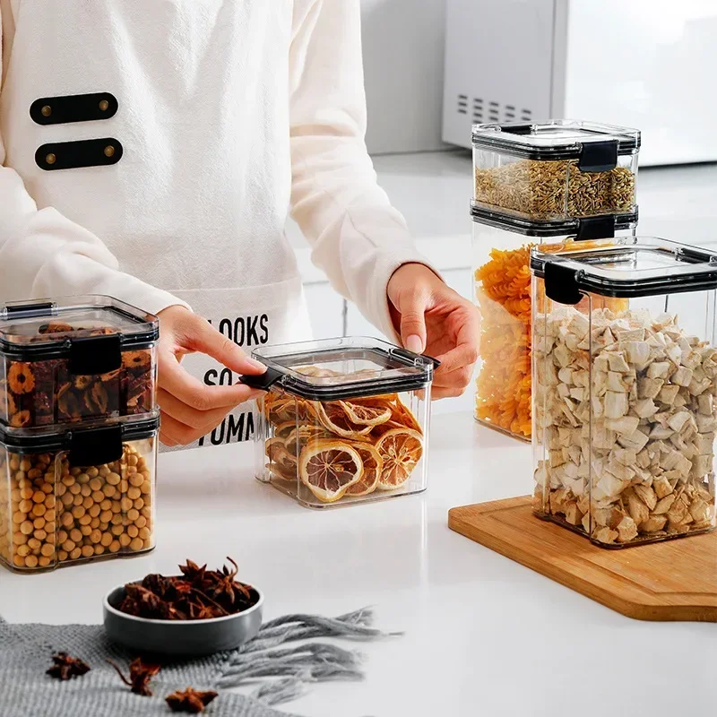 460-1800 ml Sets Stapelbare Ke - Food Storage Kitchen Container Set recensie en prijs