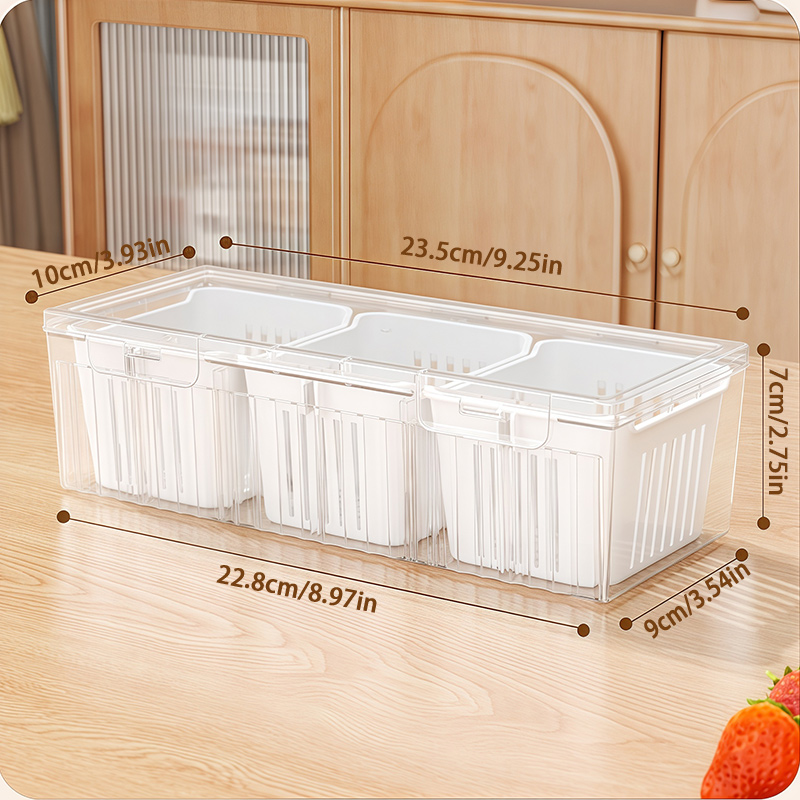 1 set keukenkoelkastaccessoire - Food Storage Kitchen Container Set recensie en prijs
