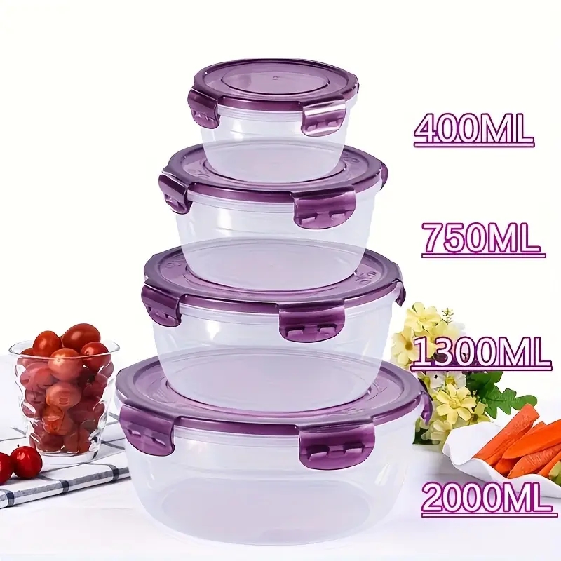 4 plastic voedselbewaarcontain - Food Storage Containers Plastic Box recensie en prijs