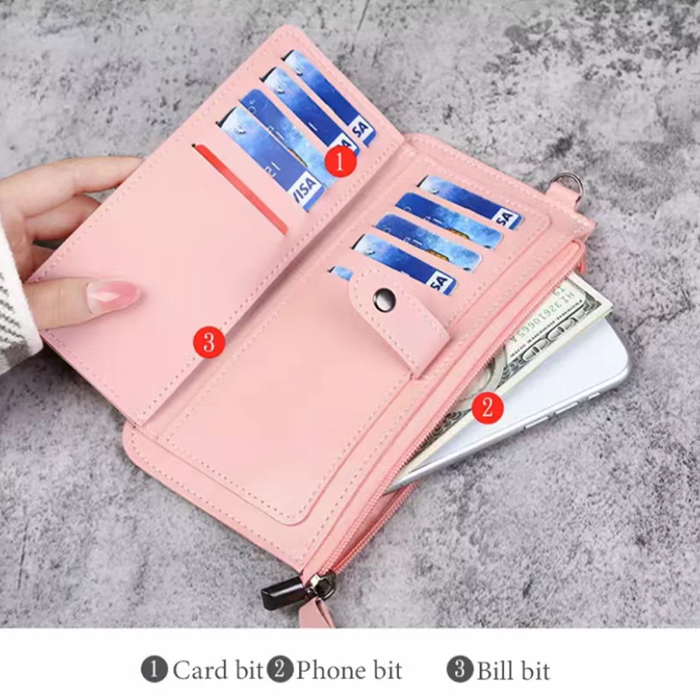 Damesmode PU Lederen Portemonn - Food Storage Notes recensie en prijs