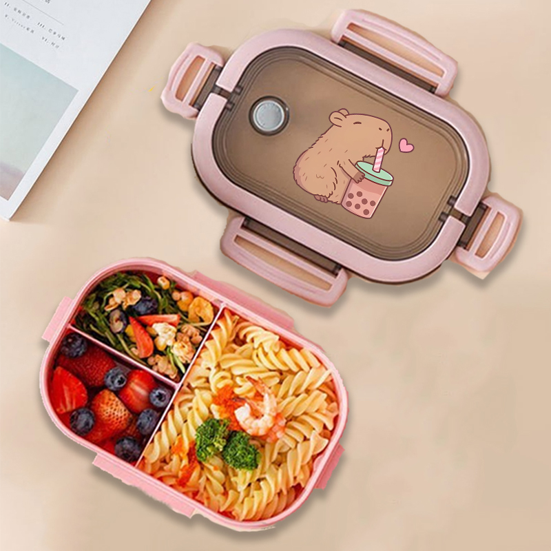 Capybara Bento Lunchbox Anime  - Food Storage Bins recensie en prijs