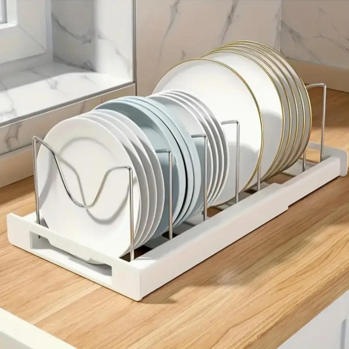 Uitbreidbare keukenpan- en pan - Food Storage Dividers recensie en prijs