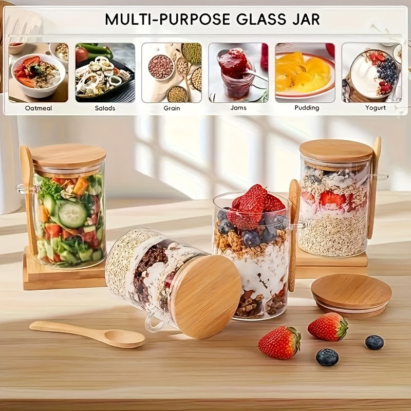 1/2/4/8-delige havermoutglazen - Food Storage Set Glass recensie en prijs