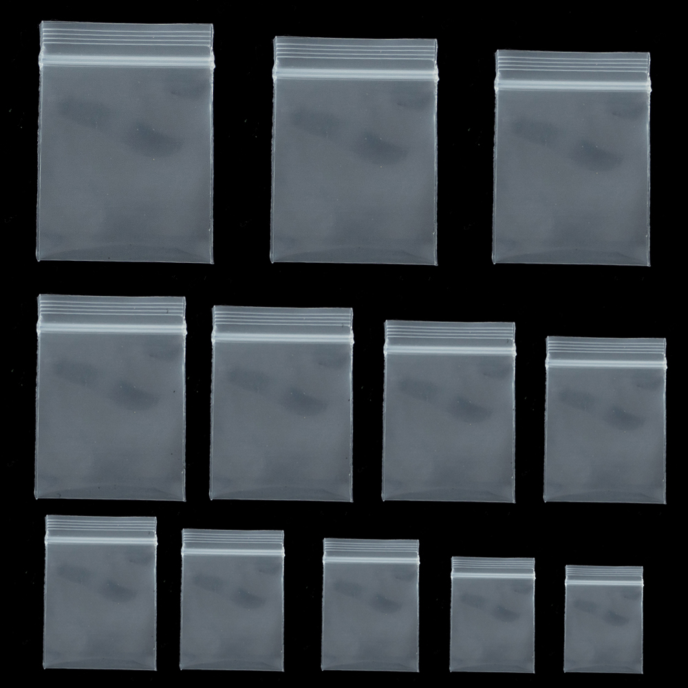 100 Stuks Transparante Mini Kl - Food Storage Zip Lock Bags recensie en prijs