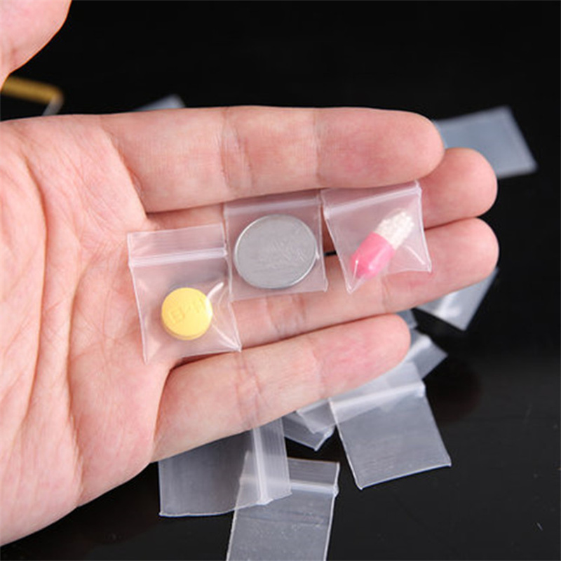 100 Stuks Transparante Mini Kl - Food Storage Zip Lock Bags recensie en prijs