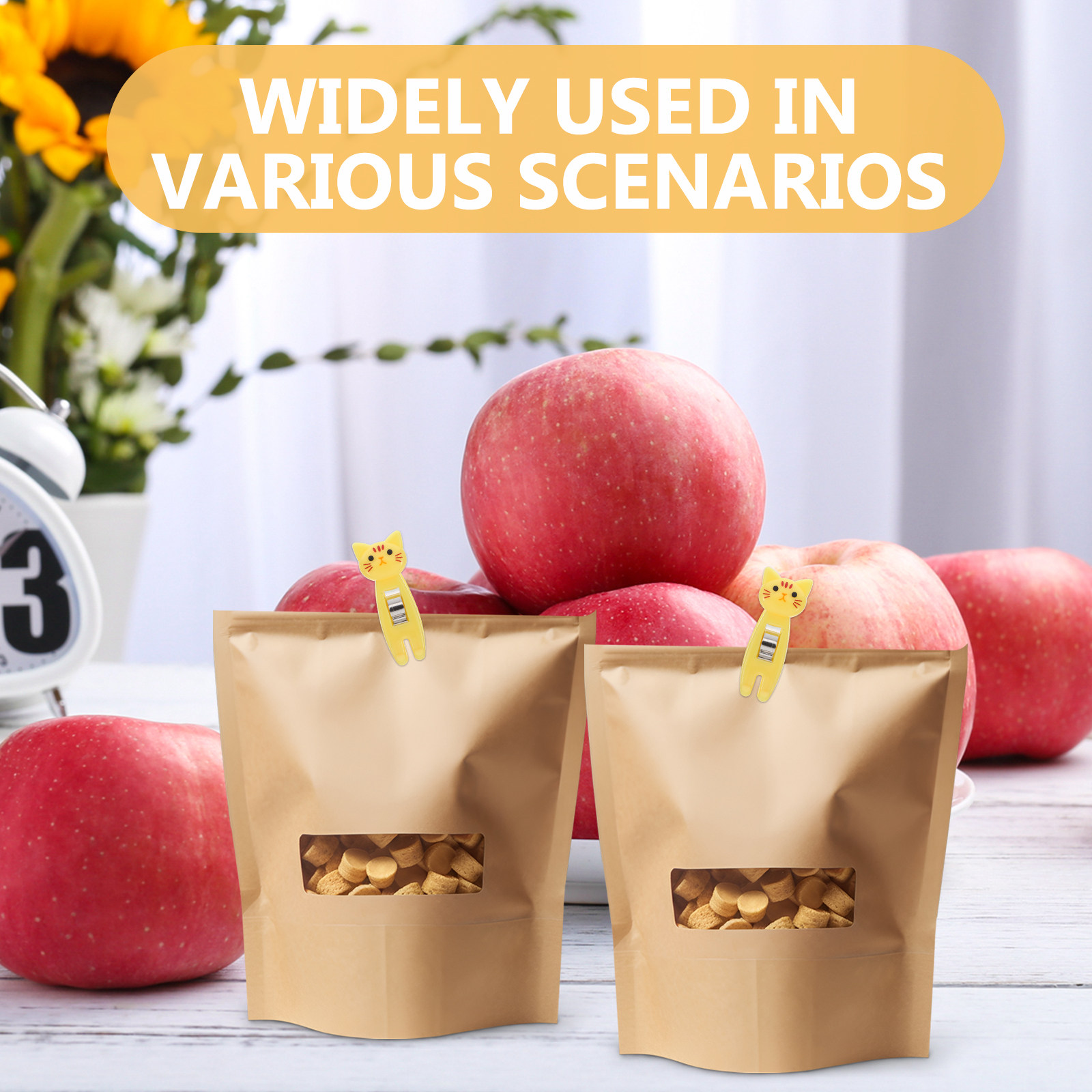 12 stuks kleine paperclips, sc - Food Storage Notes recensie en prijs