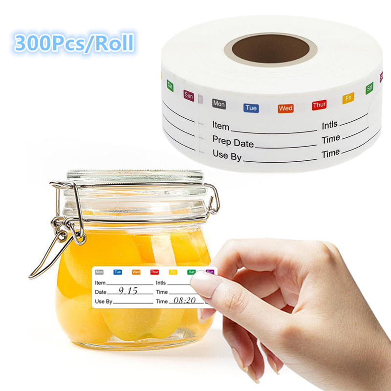 300 Stuks/Roll Snoep Opslag Ve - Food Storage Expiration Dates recensie en prijs