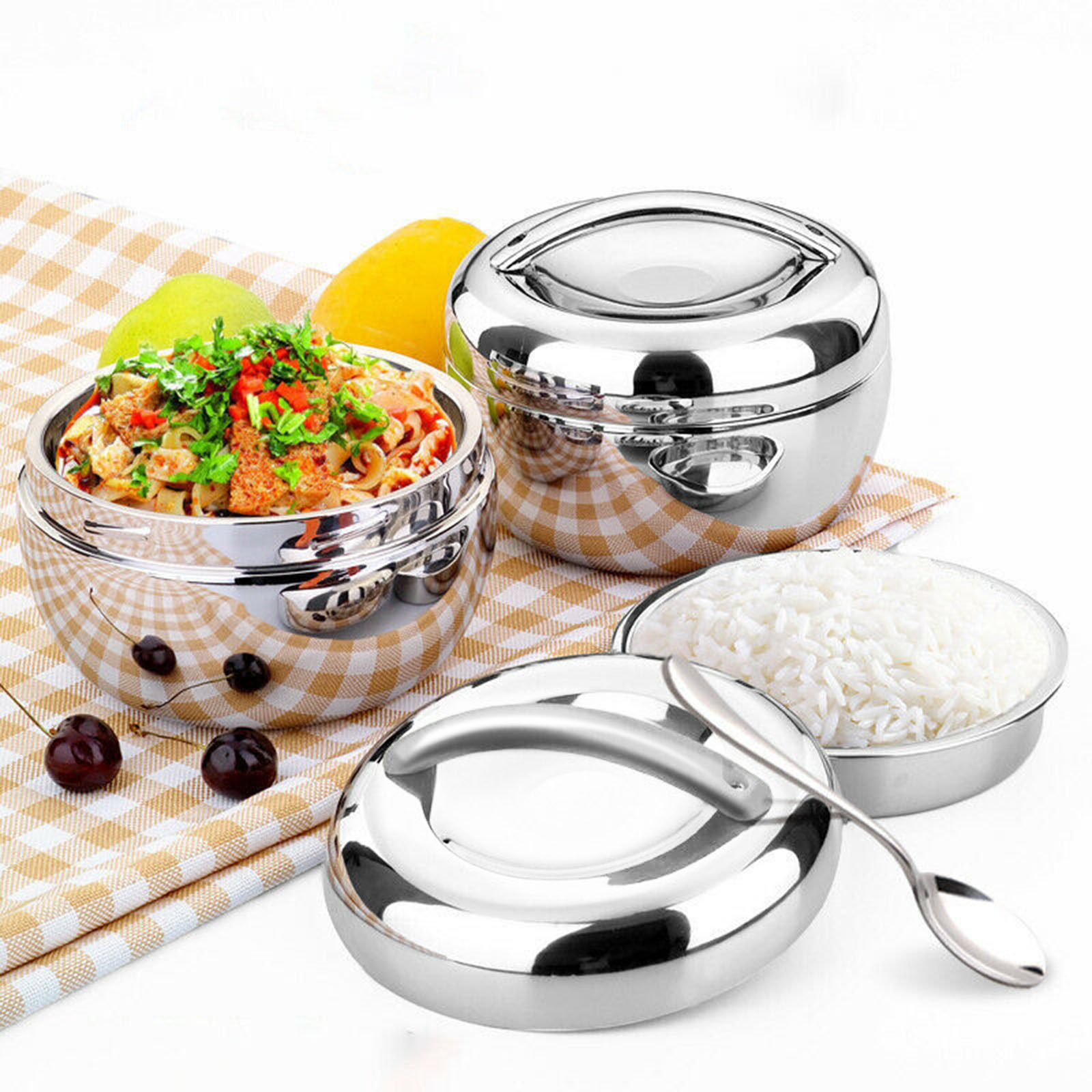 Roestvrijstalen geïsoleerde th - Food Storage Hot recensie en prijs
