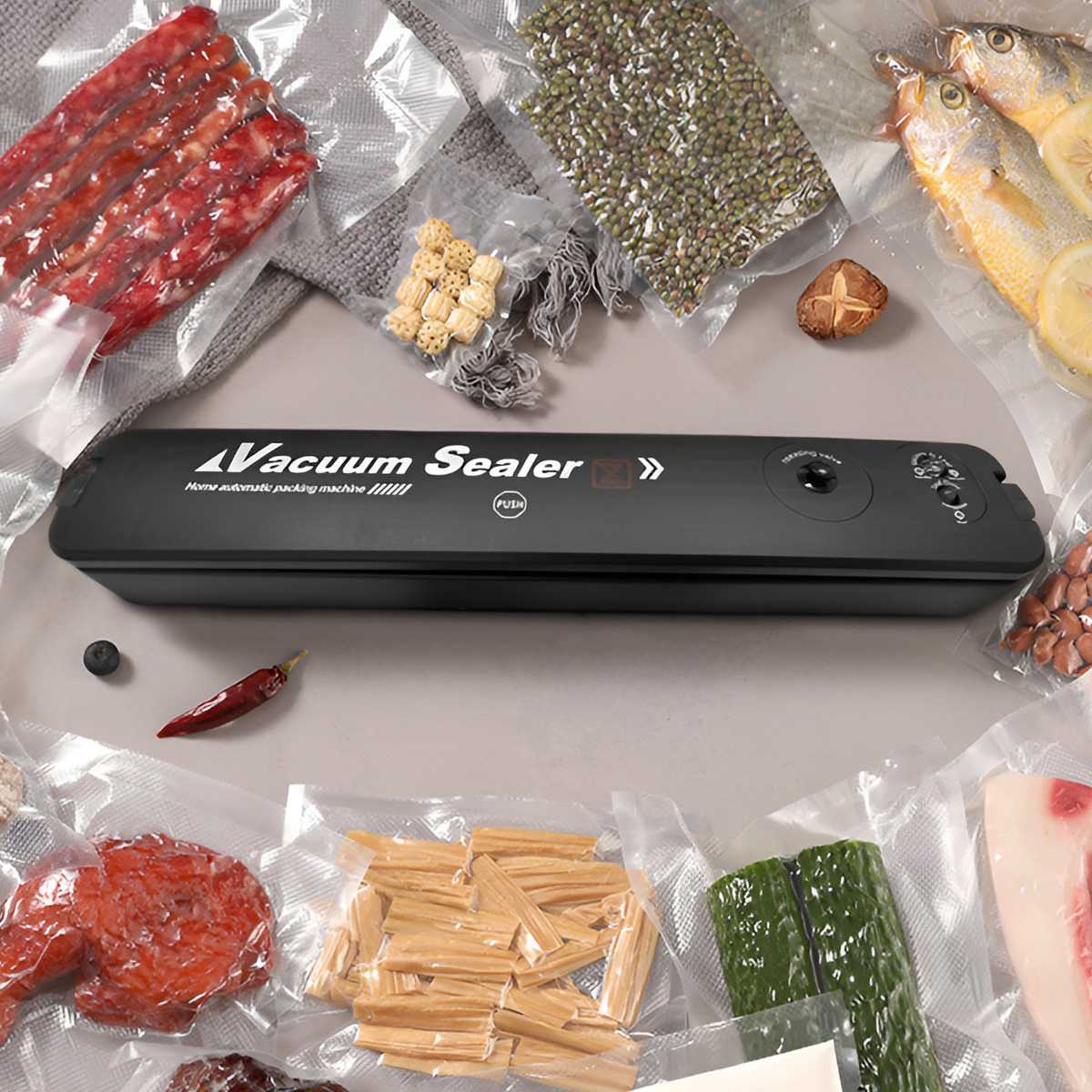 220V EU Plug Voedsel Vacuümver - Vacuum Sealer Bag recensie en prijs