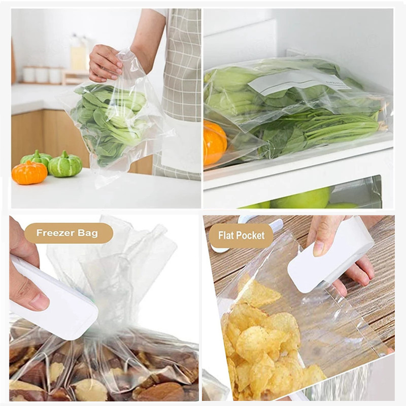 Draagbare Tas Heat Sealer Plas - Food Storage Zip Lock Bags recensie en prijs