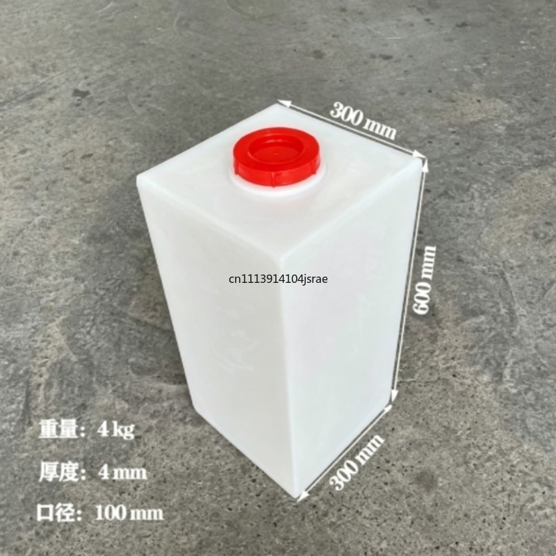 60L PE vierkante plastic water - Food Storage Reserve recensie en prijs