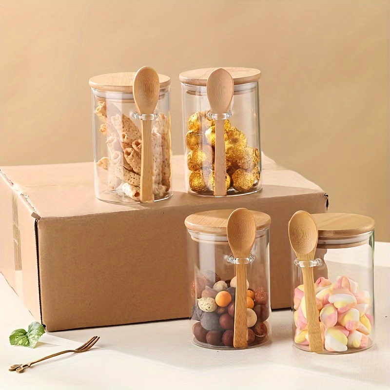 280 ml snoeppot, koekjespot, g - Food Storage Set Glass recensie en prijs