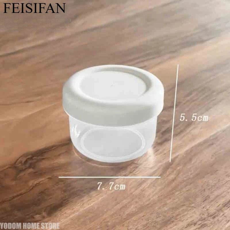 Draagbare ronde plastic voedse - Food Storage Containers Plastic Box recensie en prijs