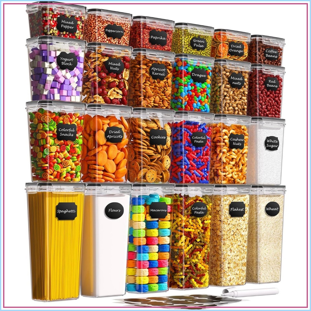 24 stuks luchtdichte voorraadd - Food Storage Containers recensie en prijs