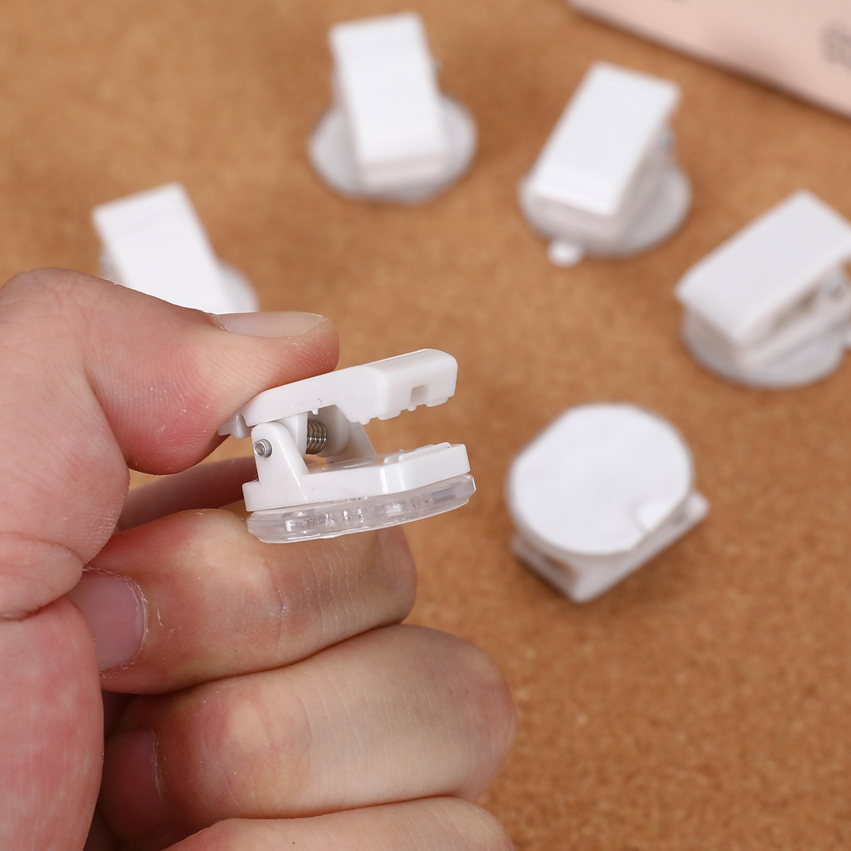 Mini roterende acrylclips, zel - Food Storage Notes recensie en prijs