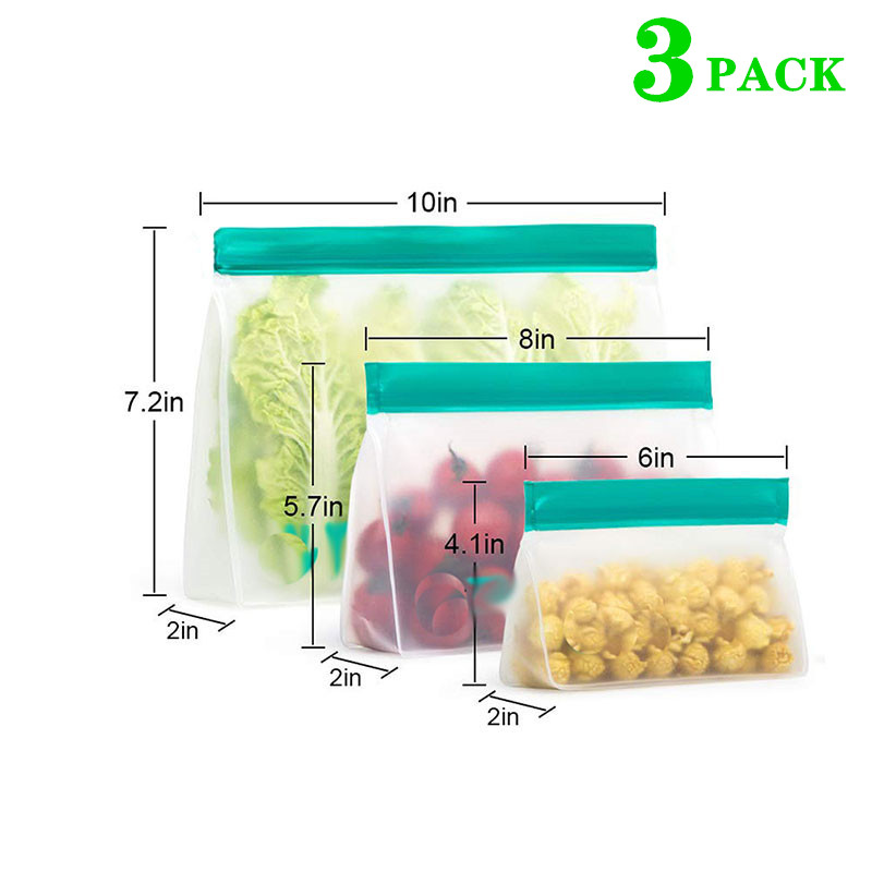 Herbruikbare Voedselopbergtas  - Food Storage Zip Lock Bags recensie en prijs